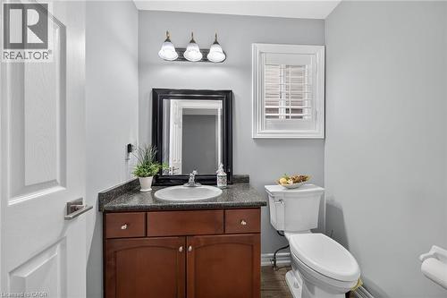main floor bathroom with space to turn around - 43 Wilbur Drive, Binbrook, ON 