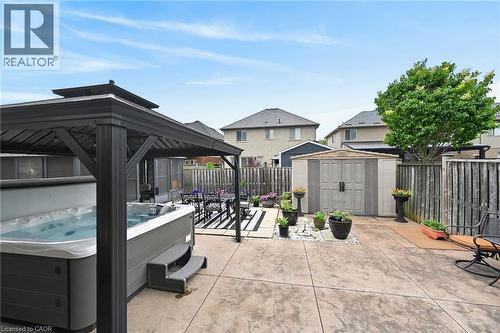 Gazebo and Hot tub too! - 43 Wilbur Drive, Binbrook, ON 