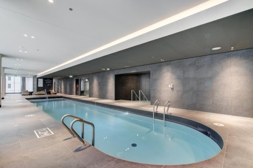 Other - 4104-1205 Place Phillips, Montréal (Ville-Marie), QC - Indoor Photo Showing Other Room With In Ground Pool