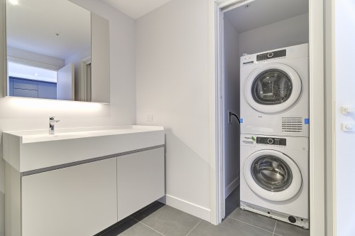 Laundry - 4104-1205 Place Phillips, Montréal (Ville-Marie), QC - Indoor Photo Showing Laundry Room