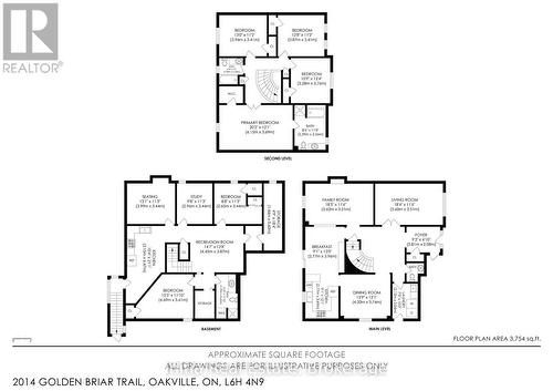 Floorplan - 2014 Golden Briar Trail, Oakville, ON 