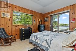Primary Bedroom with walk-out to front deck - 