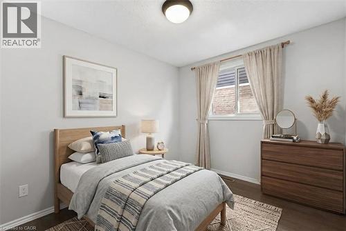 Upper level bedroom (Virtually staged) - 96 Pathfinder Crescent, Kitchener, ON 