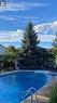 84 Jamieson Drive, Caledonia, ON  - Outdoor With In Ground Pool With View 
