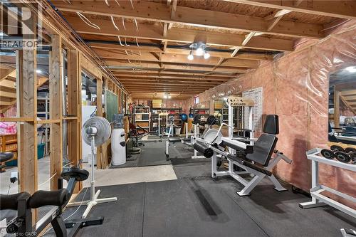 84 Jamieson Drive, Caledonia, ON - Indoor Photo Showing Gym Room