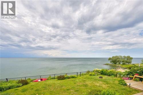 View from Balcony off Primary Bedroom - 15 Cheval Drive, Grimsby, ON - Outdoor With Body Of Water With View