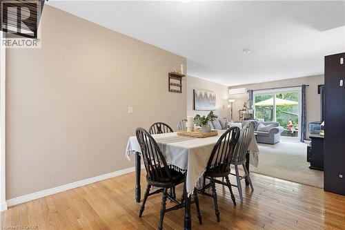 513 Weber Street N Unit# B, Waterloo, ON - Indoor Photo Showing Dining Room