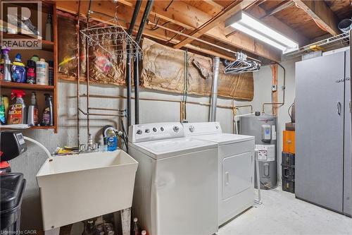 513 Weber Street N Unit# B, Waterloo, ON - Indoor Photo Showing Laundry Room