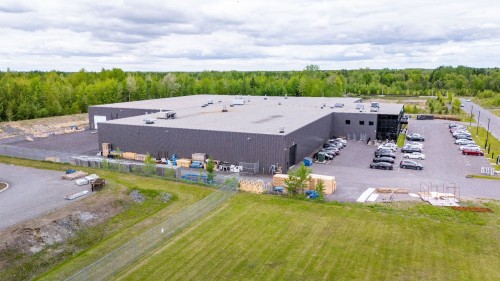 Aerial View - E-2490 Rue Alfred-Nobel, Drummondville, QC 
