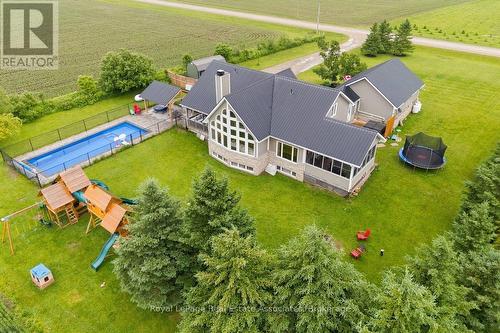 6-7 - 321311 Concession Road, East Luther Grand Valley, ON - Outdoor With In Ground Pool With View