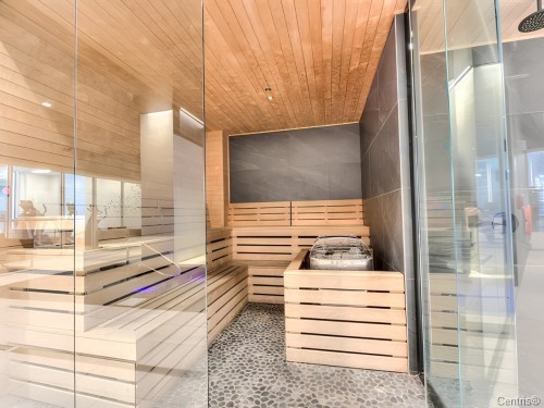 Sauna - Ph-3601-1020 Rue De La Montagne, Montréal (Ville-Marie), QC - Indoor Photo Showing Other Room