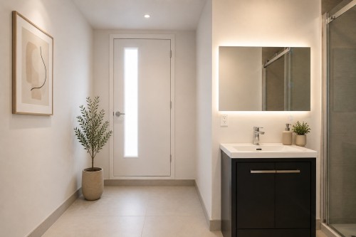 Master Bathroom - 303-6728 Boul. St-Laurent, Montréal (Rosemont/La Petite-Patrie), QC 