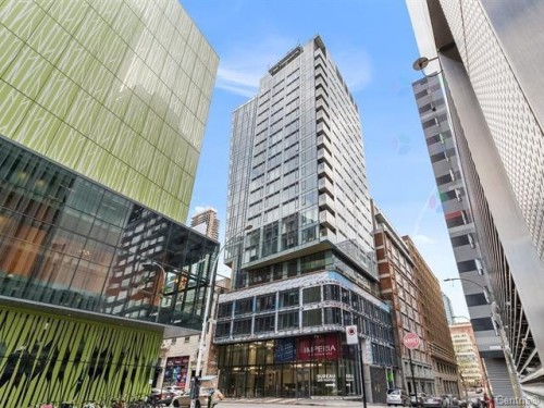 Exterior - 901-360 Rue Mayor, Montréal (Ville-Marie), QC - Outdoor With Facade