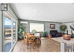 Upstairs dining area open to the living room - 