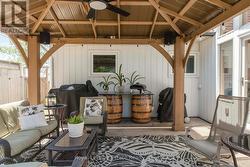 Covered Exterior for entertaining - 