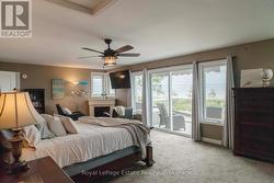 Upper Primary Bedroom & Walkout and Ensuite Bath - 