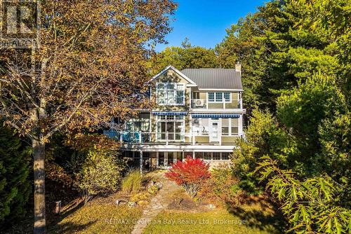 View From Beach - 86 Nottawaga Drive, Tiny, ON 