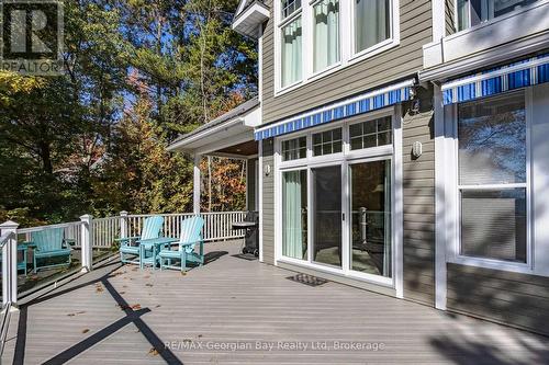 Deck off main level - 86 Nottawaga Drive, Tiny, ON 