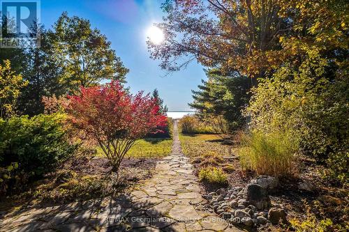 View to beach - 86 Nottawaga Drive, Tiny, ON 