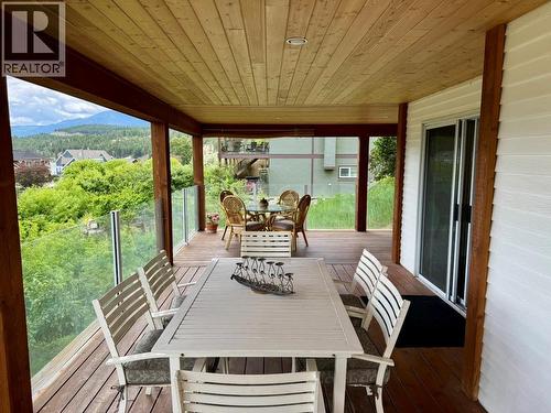 1725 6Th Ave Avenue, Invermere, BC - Outdoor With Deck Patio Veranda With Exterior