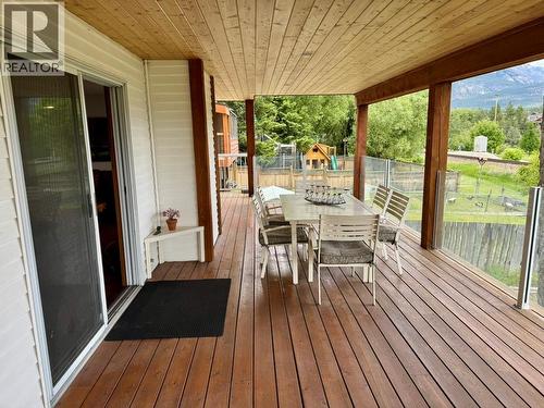 1725 6Th Ave Avenue, Invermere, BC - Outdoor With Deck Patio Veranda With Exterior