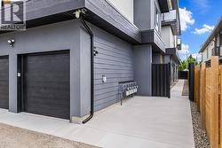 Parking pad for unit. - 