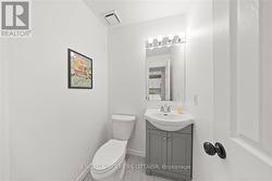 Main floor powder room - 