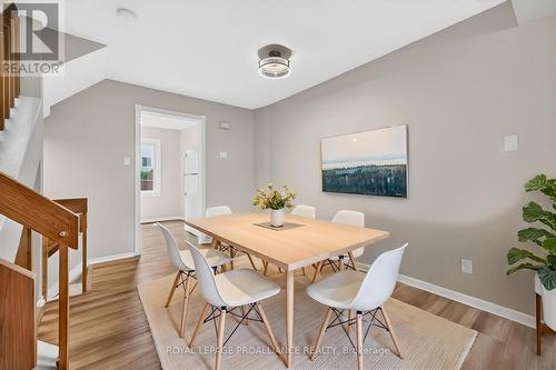 Dining Area (Second Floor) - Virtually Staged - 80 Rothbury Crescent, Ottawa, ON 