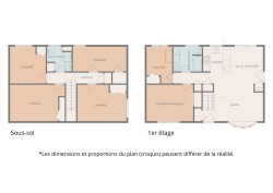 Plan (croquis) - 