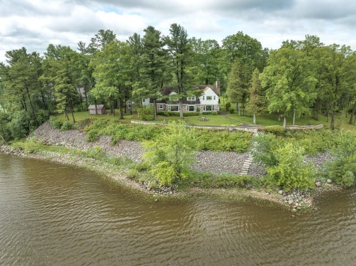 Photo aérienne - 14 Rue Chipman'S Point, Hudson, QC 
