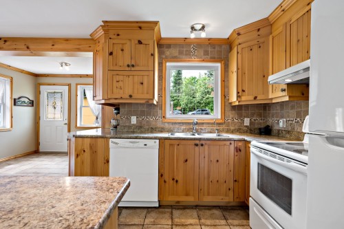 Kitchen - 1451 Ch. Du Lac-Aux-Bois-Francs O., Rivière-Rouge, QC - Indoor Photo Showing Kitchen With Double Sink