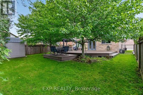 Fully Fenced Yard - 72 Etherington Crescent, Hamilton, ON 