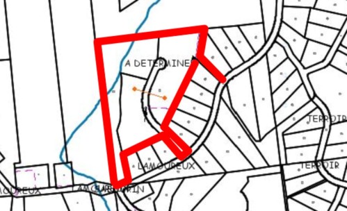 Plan (croquis) - Ch. Lamoureux, Cantley, QC 