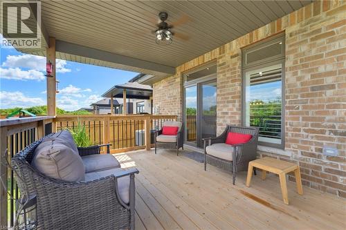 131 Craddock Boulevard, Haldimand, ON - Outdoor With Deck Patio Veranda With Exterior