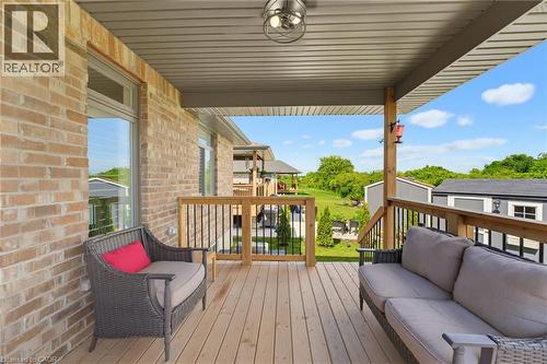 131 Craddock Boulevard, Haldimand, ON - Outdoor With Deck Patio Veranda With Exterior