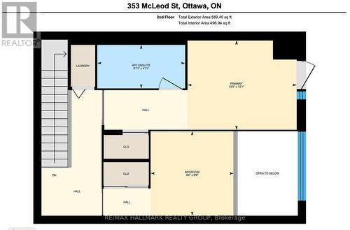 Second Level - 353 Mcleod Street, Ottawa, ON 