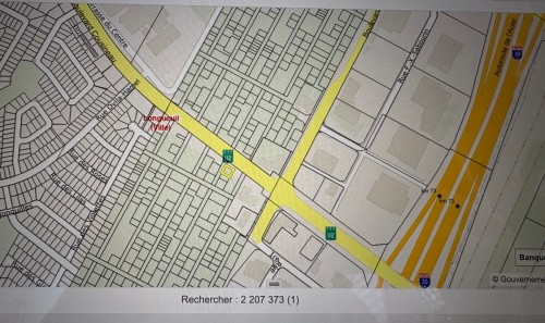 Plan (croquis) - Rue Hampton, Longueuil (Saint-Hubert), QC 