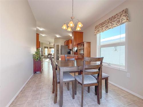 Dining area - 21 Eagle Way, Brandon, MB 
