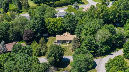 Photo aérienne - 532 Rue Stirling, Hudson, QC 