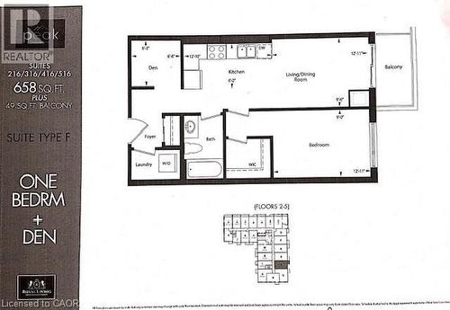 Floor plan - 1936 Rymal Road E Unit# 516, Hannon, ON - Other
