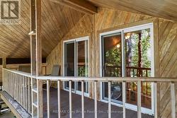 Access to a private balcony overlooking the lake! - 