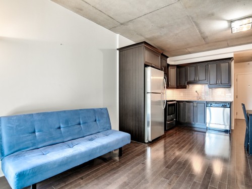 Living Room - 604-1235 Rue Bishop, Montréal (Ville-Marie), QC 