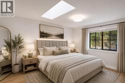 Virtually Staged Primary bedroom with Ensuite - 