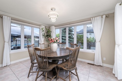 Coin-repas - 5 Rue Brien, Kirkland, QC - Indoor Photo Showing Dining Room