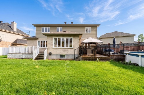Extérieur - 5 Rue Brien, Kirkland, QC - Outdoor With Above Ground Pool With Backyard With Exterior