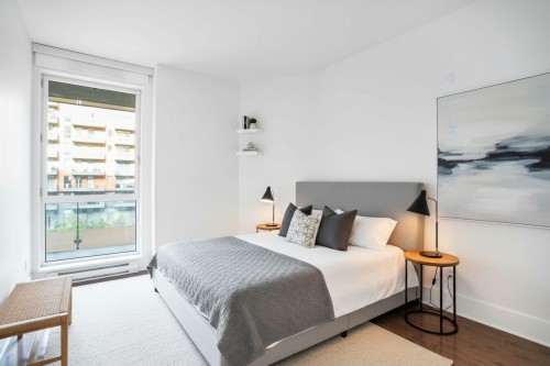 Chambre à coucher - 303-1025 Rue De La Commune E., Montréal (Ville-Marie), QC 