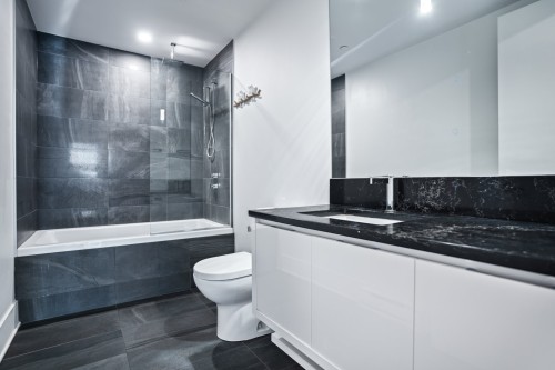 Salle de bains - 303-1025 Rue De La Commune E., Montréal (Ville-Marie), QC 