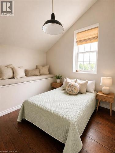 Virtually staged - 6115 Guelph Line, Burlington, ON - Indoor Photo Showing Bedroom