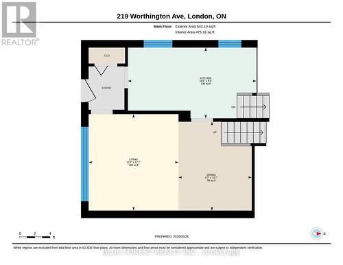 Main Floor - 219 Worthington Avenue, London South (South T), ON 