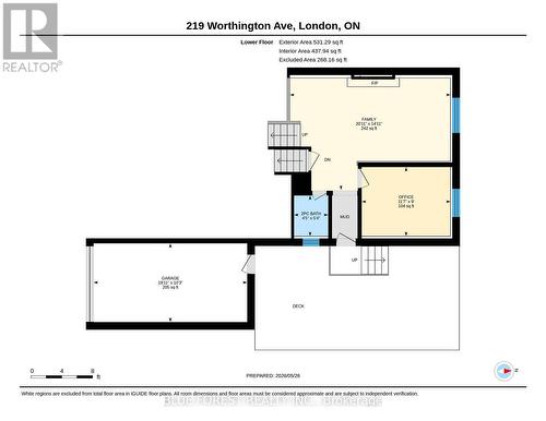 Lower Level - 219 Worthington Avenue, London South (South T), ON 